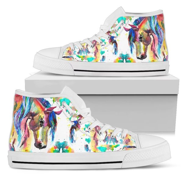 Horses High Top Shoes 5