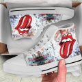 The Rolling Stones High Top Shoes 3