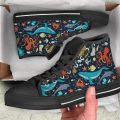 Whales High Top Shoes 7