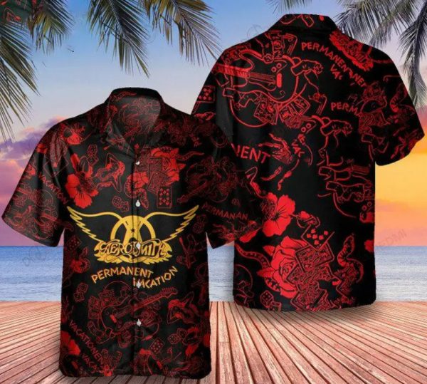 Aerosmith Band Hawaiian Shirt 7
