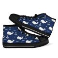 Whales High Top Shoes 3