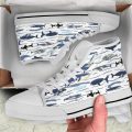 Whales High Top Shoes 2