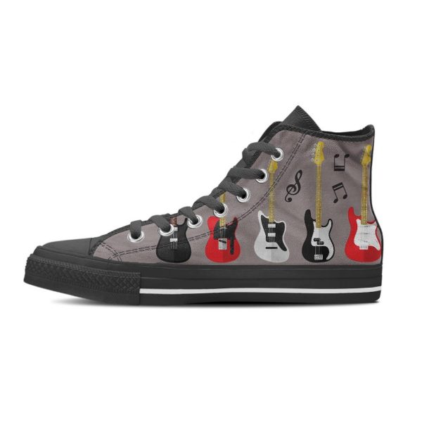 Guitar High Top Shoes 2
