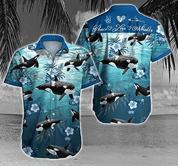 Whales Hawaiian Shirt 3