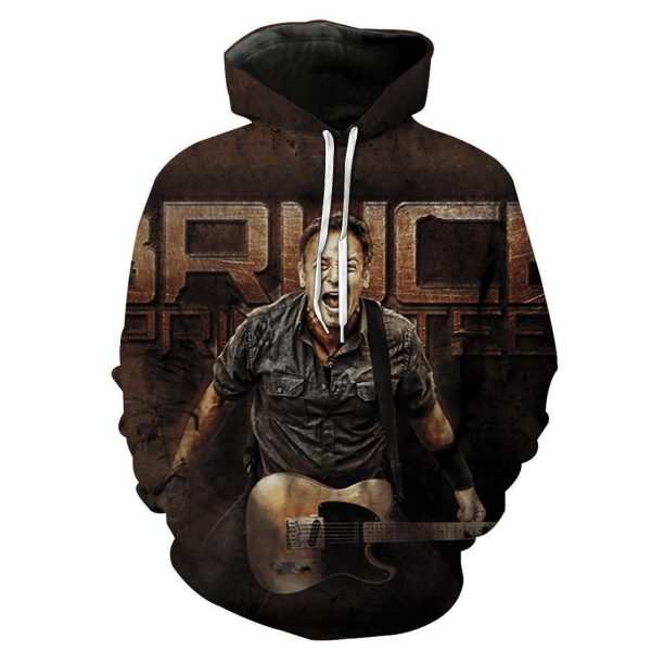 Bruce Springsteen 3D Full Over Print Shirt 2