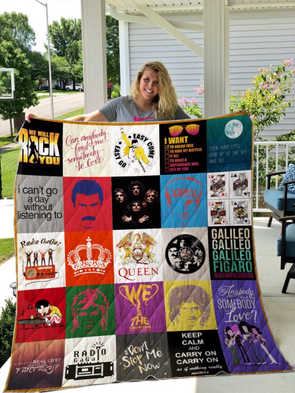 Queen Band Blanket 4