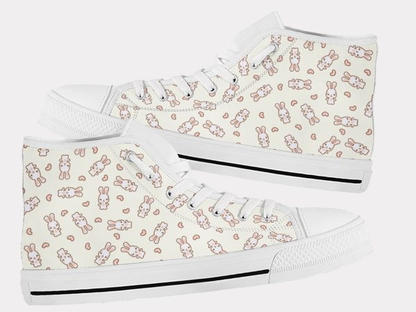 Bunny High Top Shoes 1