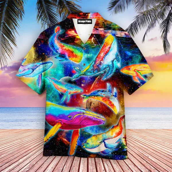 Whales Hawaiian Shirt 2