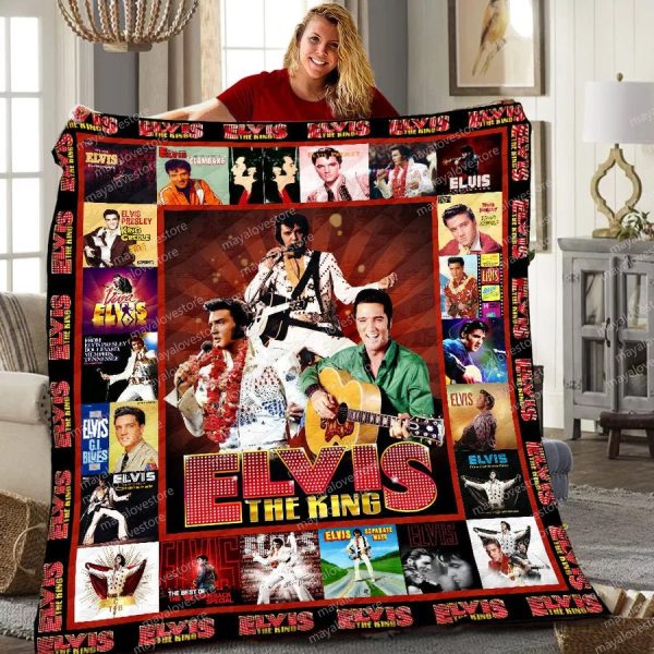 Elvis Presley Blanket 4