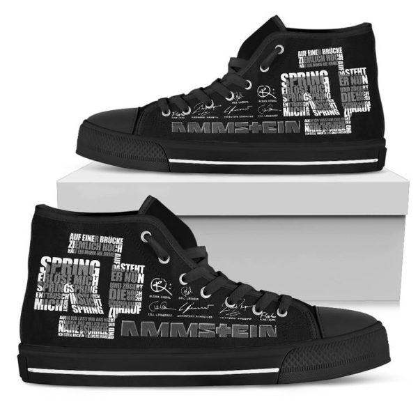 Rammstein High Top Shoes