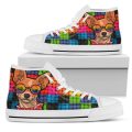 Chihuahua High Top Shoes 5