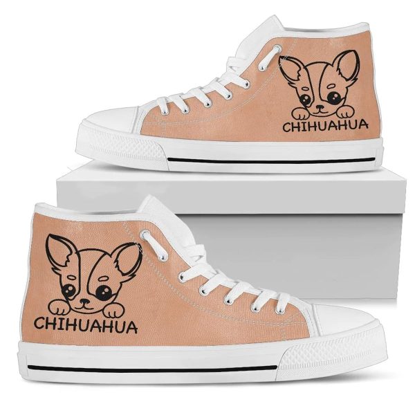 Chihuahua High Top Shoes 4