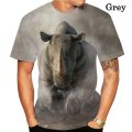 Rhinoceros 3D Full Over Print Shirt 2