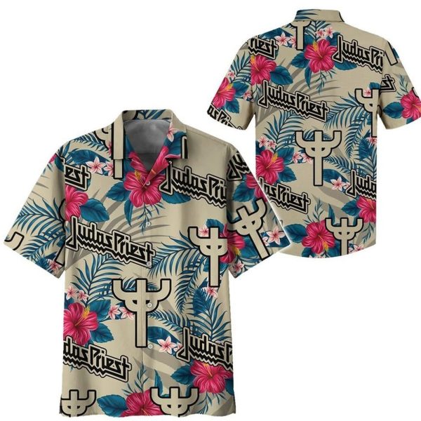 Judas Priest Hawaiian Shirt 1