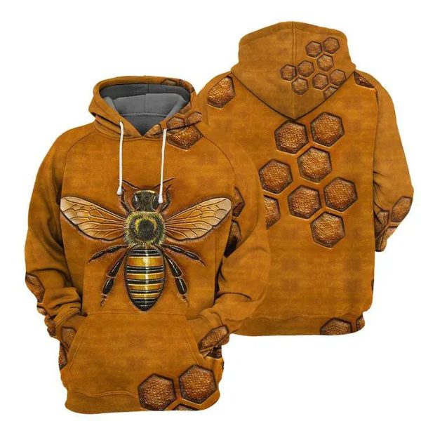 Bee 3D Full Over Print Shirt