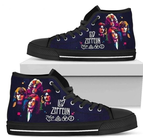 Led Zeppelin High Top Shoes