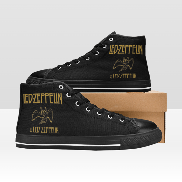 Led Zeppelin High Top Shoes 1