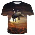 Rhinoceros 3D Full Over Print Shirt 3