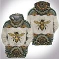 Bee 3D Full Over Print Shirt 5