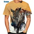 Rhinoceros 3D Full Over Print Shirt 7