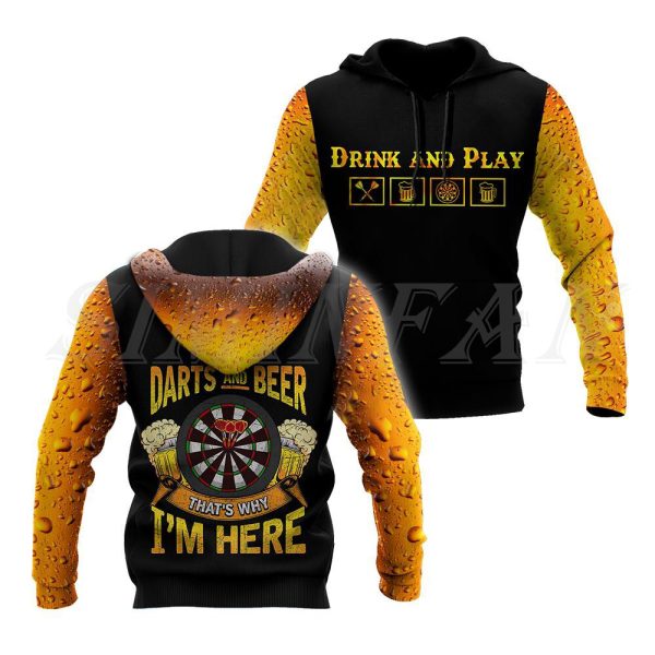 Darts 3D Full Over Print Shirt 11