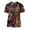 Guns N’ Roses 3D Full Over Print Shirt 1