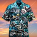 Motorcycle Shirt Hawaiian 1