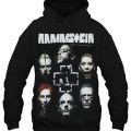 Rammstein 3D Full Over Print Shirt 5