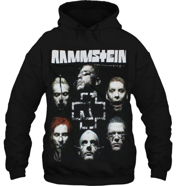 Rammstein 3D Full Over Print Shirt 5