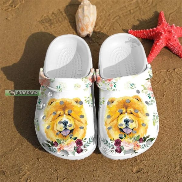 Chow Chow Crocs Shoes 1