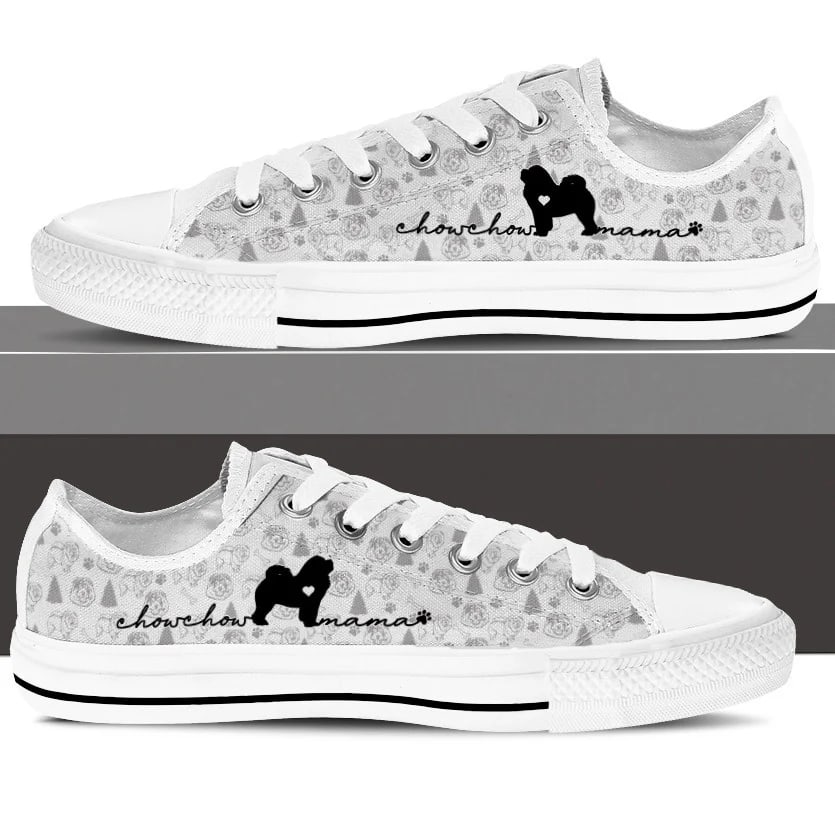 Chow Chow  Low Top Shoes 3