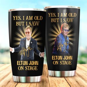 Elton John Stainless Steel Tumbler
