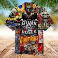 Guns N’ Roses Hawaiian Shirt