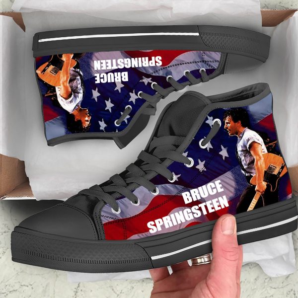Bruce Springsteen High Top Shoes 1