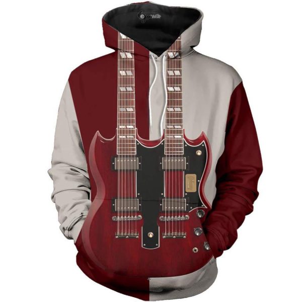 Jimmy Page 3D Full Over Print Shirt