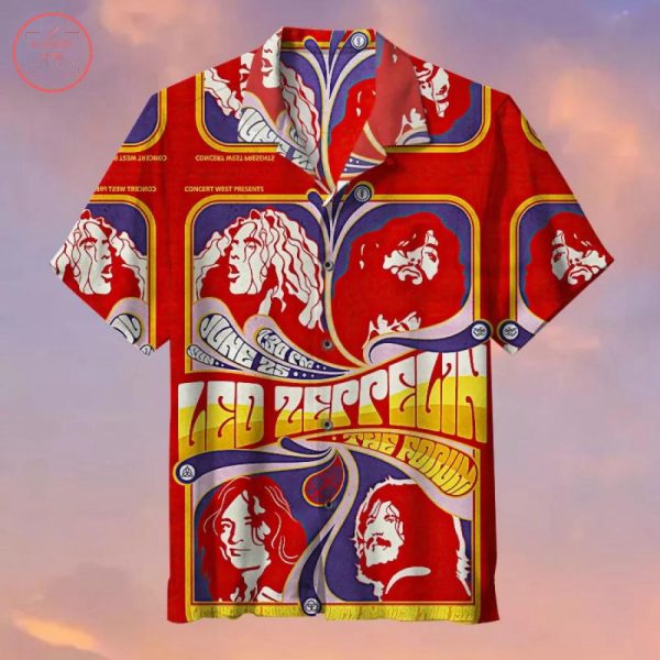 Led Zeppelin Hawaiian Shirt 4