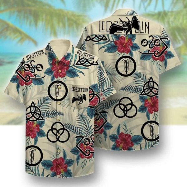 Led Zeppelin Hawaiian Shirt