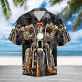 Motorcycle Shirt Hawaiian
