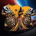 Darts 3D Full Over Print Shirt 2
