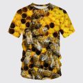 Bee 3D Full Over Print Shirt 1