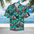 Rhinoceros Shirt Hawaiian 1