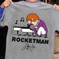 Elton John Rocket Man Play Piano Schroeder Signature