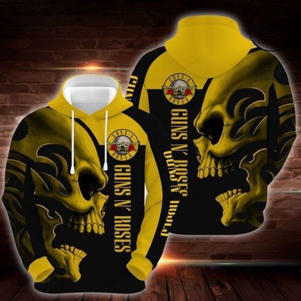 Guns N’ Roses 3D Full Over Print Shirt 4