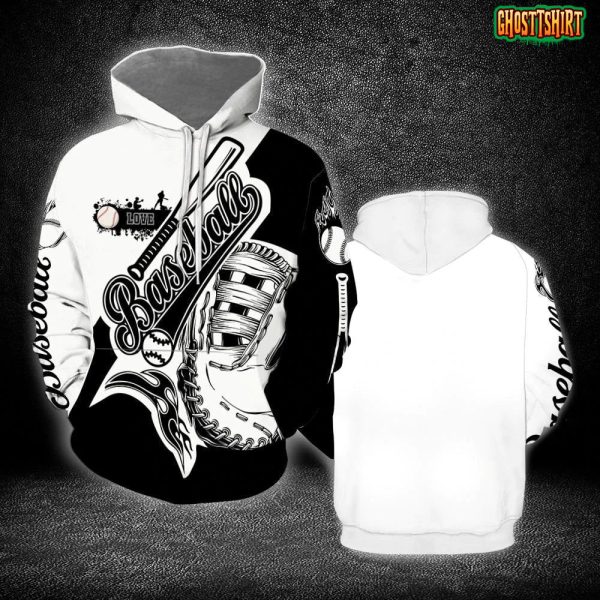 Baseball 3D Full Over Print Shirt 5