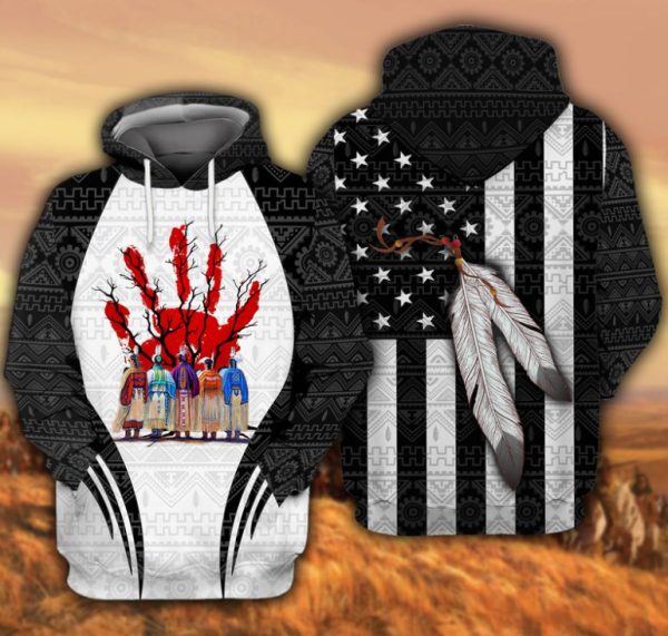 Native America 3D Full Over Print Shirt 2