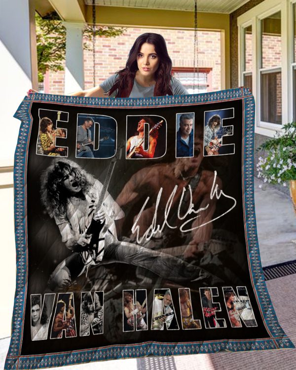 Eddie Van Halen Blanket 10