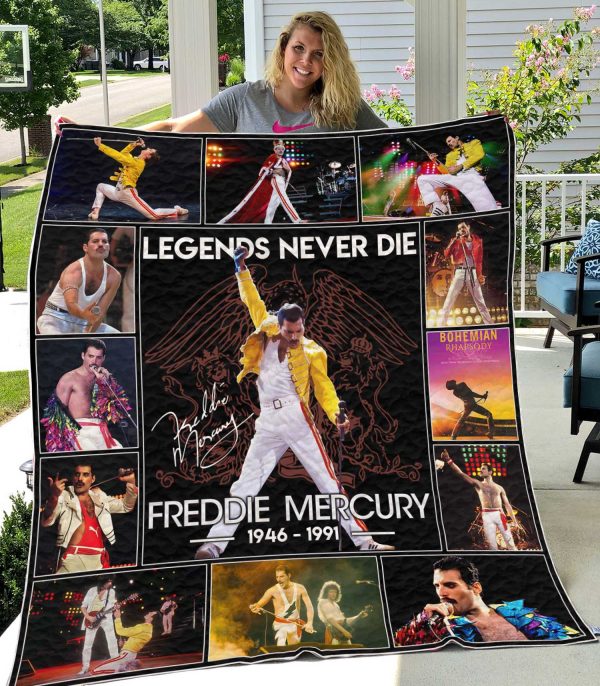 Freddie Mercury blanket 4