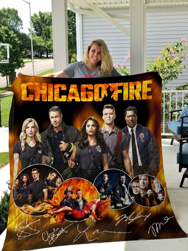 Chicago fire blanket 1
