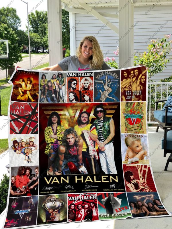 Eddie Van Halen Blanket 9