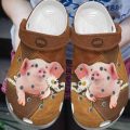 Pig Crocs Shoes 9